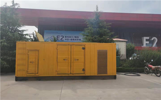 正宁1200KW发电机出租